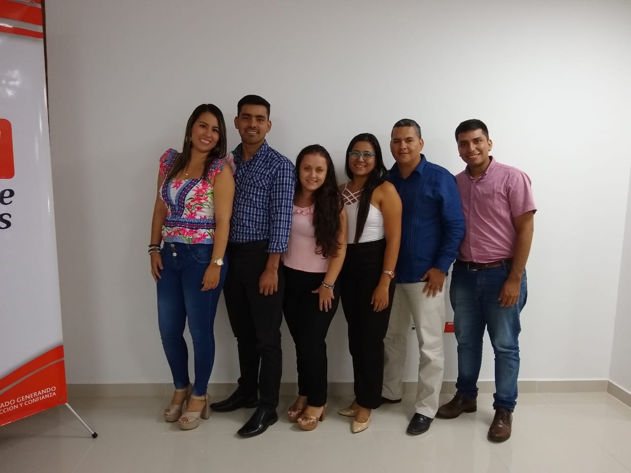 Alexandra Rodríguez, John Faber Suaza, Aura Cristina Ortiz, Mayerly Polanía Salazar, Víctor Bonilla García, Francisco Ramírez.
